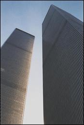 Photo of the World Trade towers, New York city