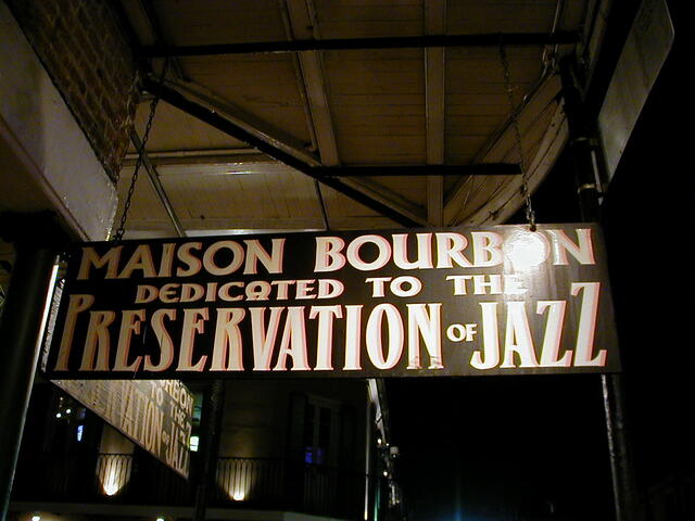 Maison Bourbon sign