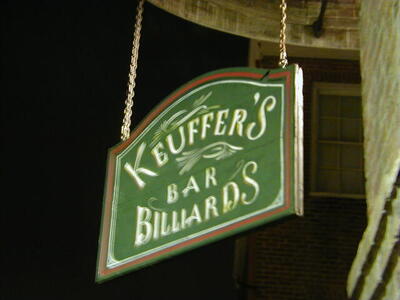Photo: Keuffer's Bar sign