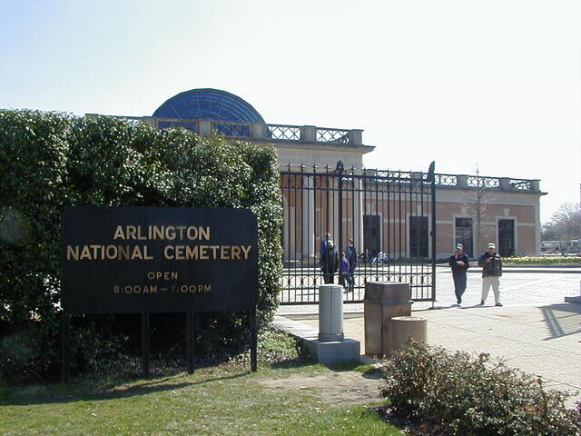 Arlington National Cemetary entrance