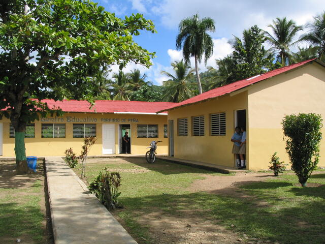 Yellow schoolhouses