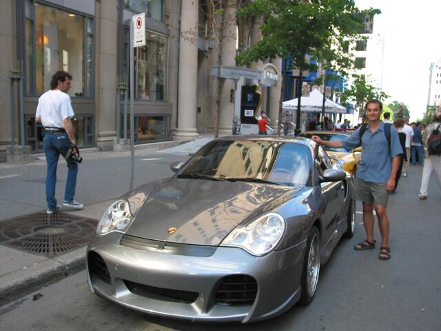 Ger with Porsche
