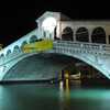 Photo: Rialto Bridge at night