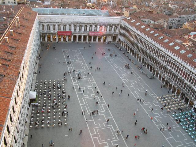 Piazza San Marco from above