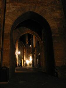 Photo: San Gimi at night