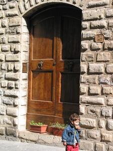 Photo: Kid and door