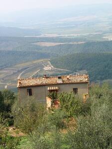 Photo: View from Montalcino