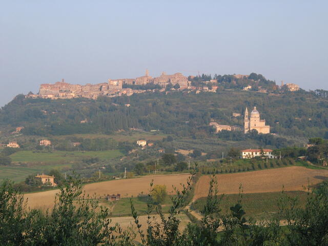San Biagio and Montepulciano