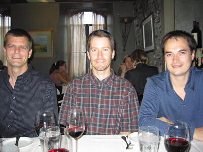 Photo: Jason, Dave and Gerald