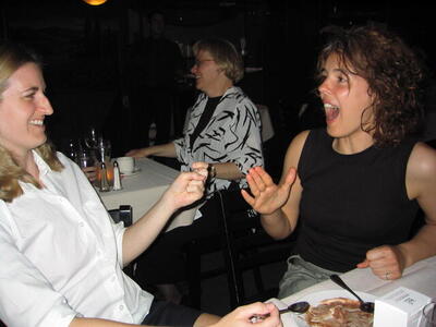 Photo: Alana and Nadine