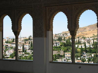 Photo: Alhambra and Granada