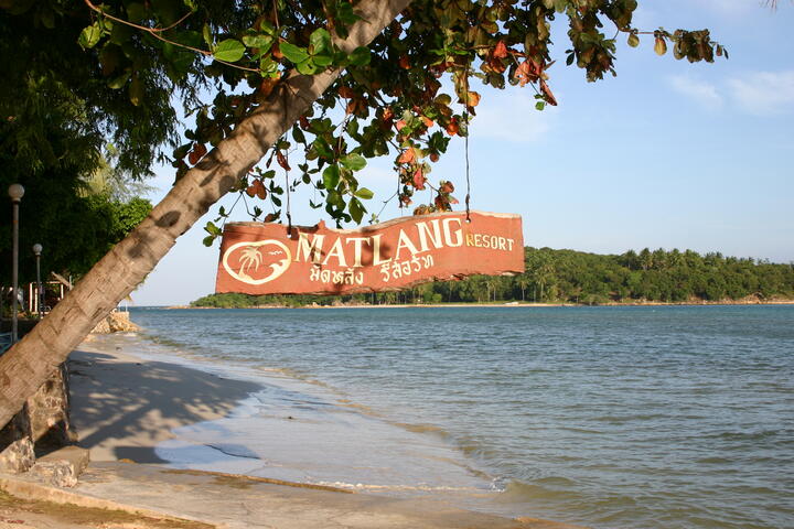 Matlang resort beach