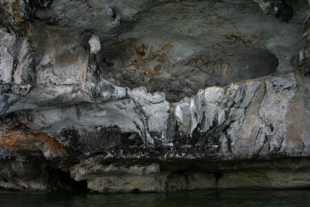 Photo: Cave drawings