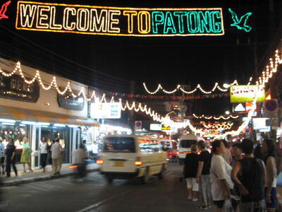Photo: Patong at night