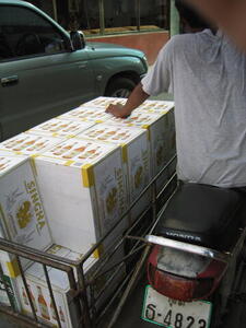 Photo: Singha beer delivery