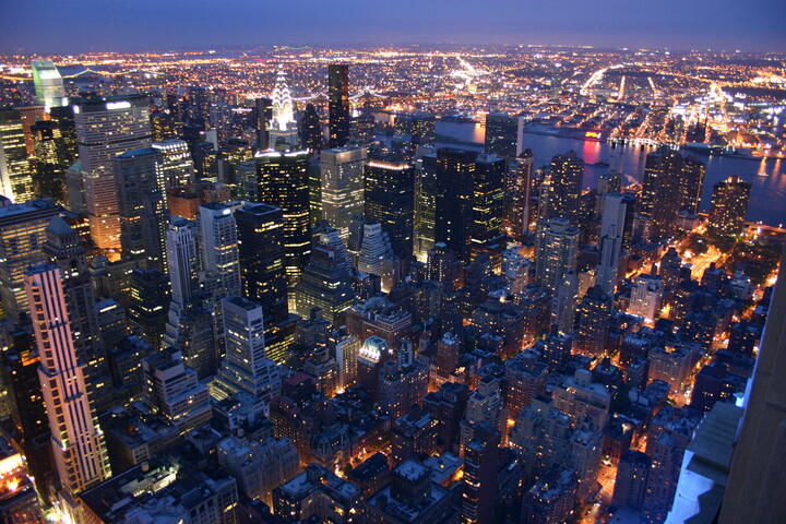 Manhattan from above