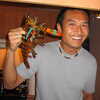 Previous: Chris with lobsters