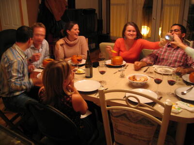 Photo: Thanksgiving dinner