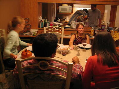 Photo: Thanksgiving dinner