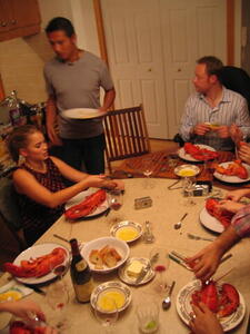 Photo: Thanksgiving dinner