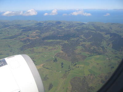 Photo: Departing Auckland