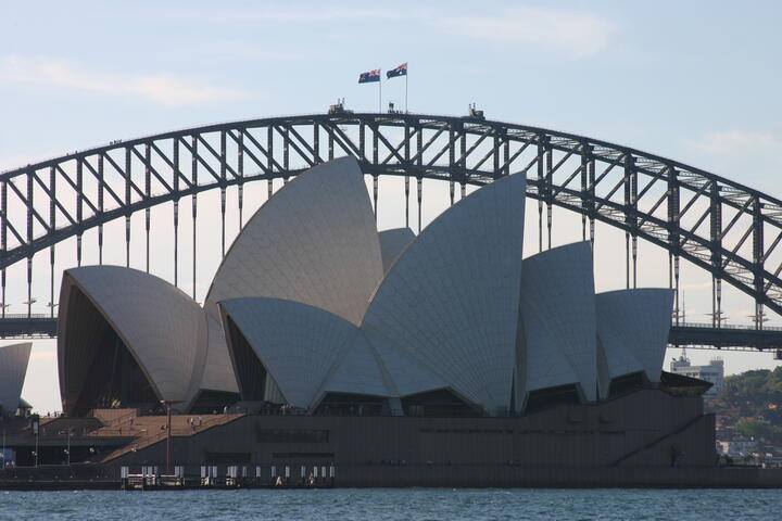 Sydney Opera House and Harbour Bridge 