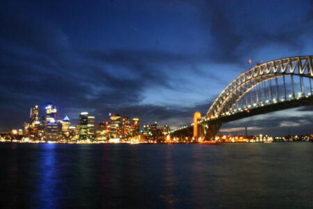 Photo: Harbour Bridge and downtown