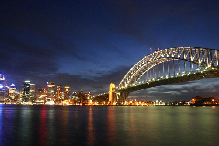 Harbour Bridge and downtown