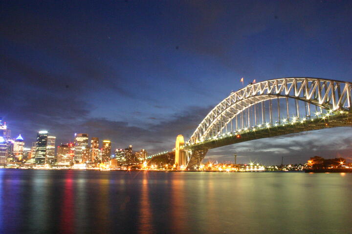 Harbour Bridge and downtown