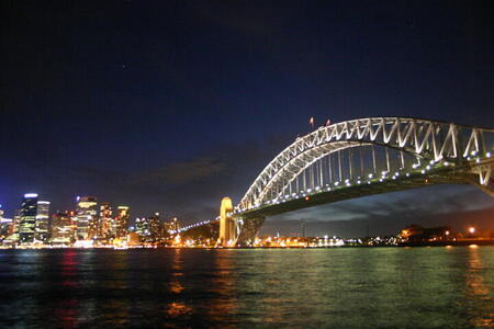 Photo: Harbour Bridge and downtown