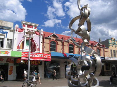 Photo: Manly shops