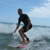 Photo: Ger surfing