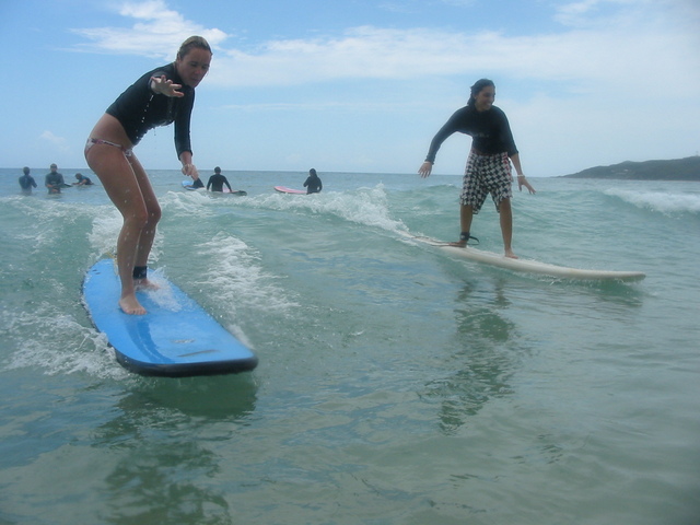 Surf lesson