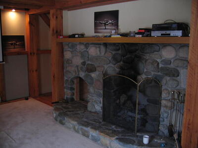 Photo: Fireplace