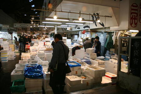 Photo: Tsukiji fish market