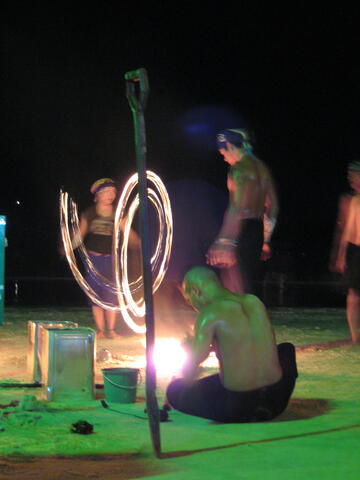 Fire spinners