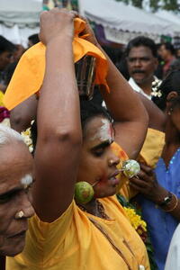 Photo: Hindu devotee