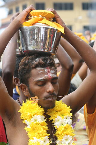 Hindu devotee
