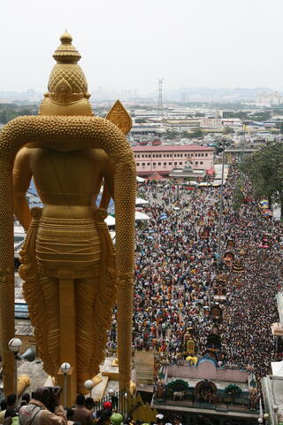 Lord Murugan statue