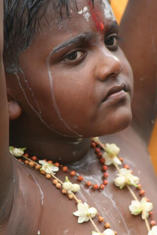 Young Hindu boy