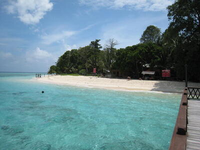 Photo: Sipadan beach