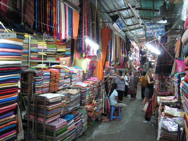 Silk shops