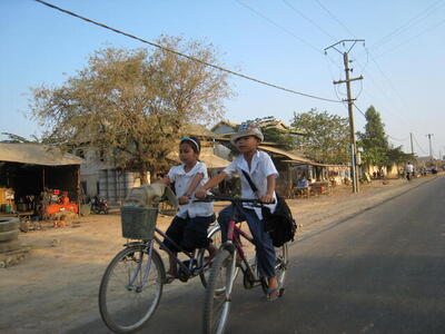 Photo: Kids on bikes