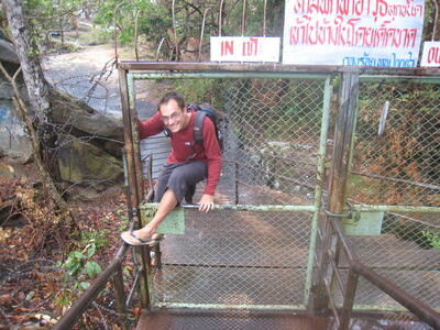 Photo: Sneaking into Thailand