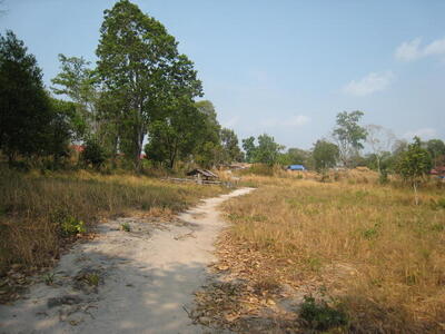Photo: Pol Pot's grave site