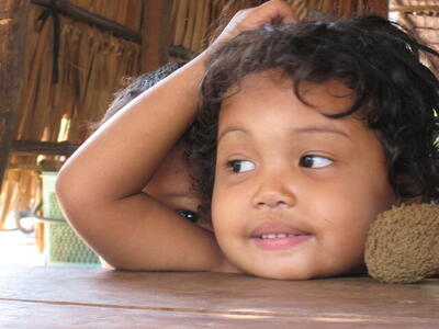 Photo: Khmer kids