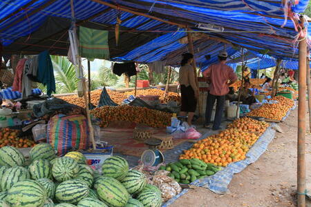 Photo: Orange market