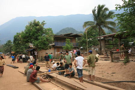 Photo: Boat building