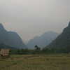 Photo: Dry rice paddies
