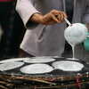 Photo: Making rice paper